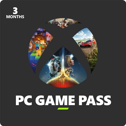 XBOX e PC Game Pass (3 meses - Código digital) 