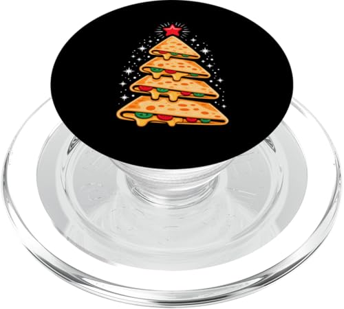 Sapin De Noël Quesadillas Cinco De Mayo Quesadilla PopSockets PopGrip pour MagSafe