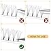 QUEWEL Premade Lash Fans, 5D Premade Fans Eyelash Extensions 0.07mm Thickness D Curl 14mm Volume Lash Extensions Short Stem Pre Made Fans Eyelash Extensions(5D 0.07D 14mm)