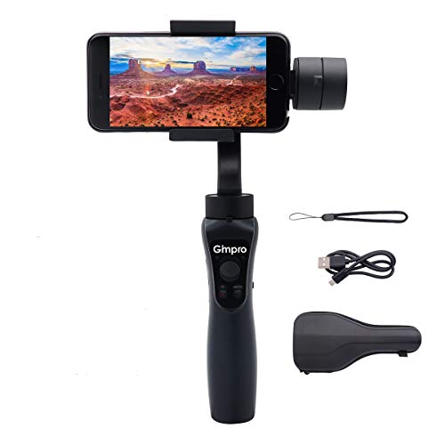 【ほぼ未使用】プロ仕様　手ブレ防止スタビライザー Amazon | Gimbal Pro スマホスタビライザー 3軸ジンバル