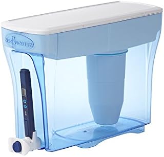 ZeroWater 23 Cup Water Dispenser With Advanced 5 Stage Filter, 0 TDS, NSF certified, Reduces Fluoride, Chlorine, Lead and Chromium, Water Quality Meter + Water Filter Cartridge Included, 5.4 litres