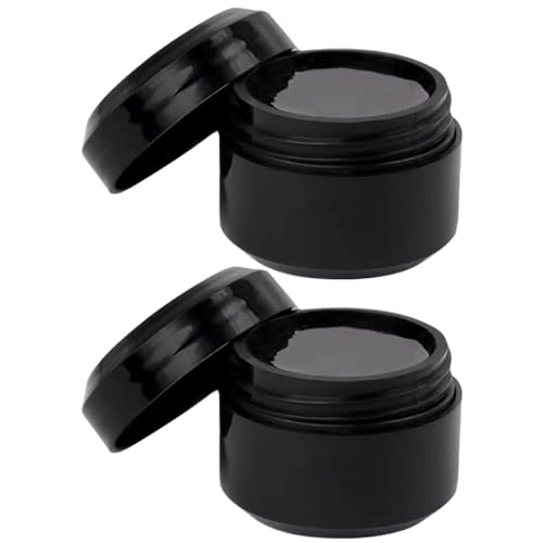 Gel di colla per unghie solida per pressa su unghie, 2 pcs 10 ml di gel per unghie solido limpido, gel costruttore solido per unghie per rafforzare le unghie nail art fai -da -te