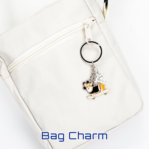 Image of Keychain for Women, Key Chains Women Cute, Enamel Durable Key Ring for Handbag & Bag.