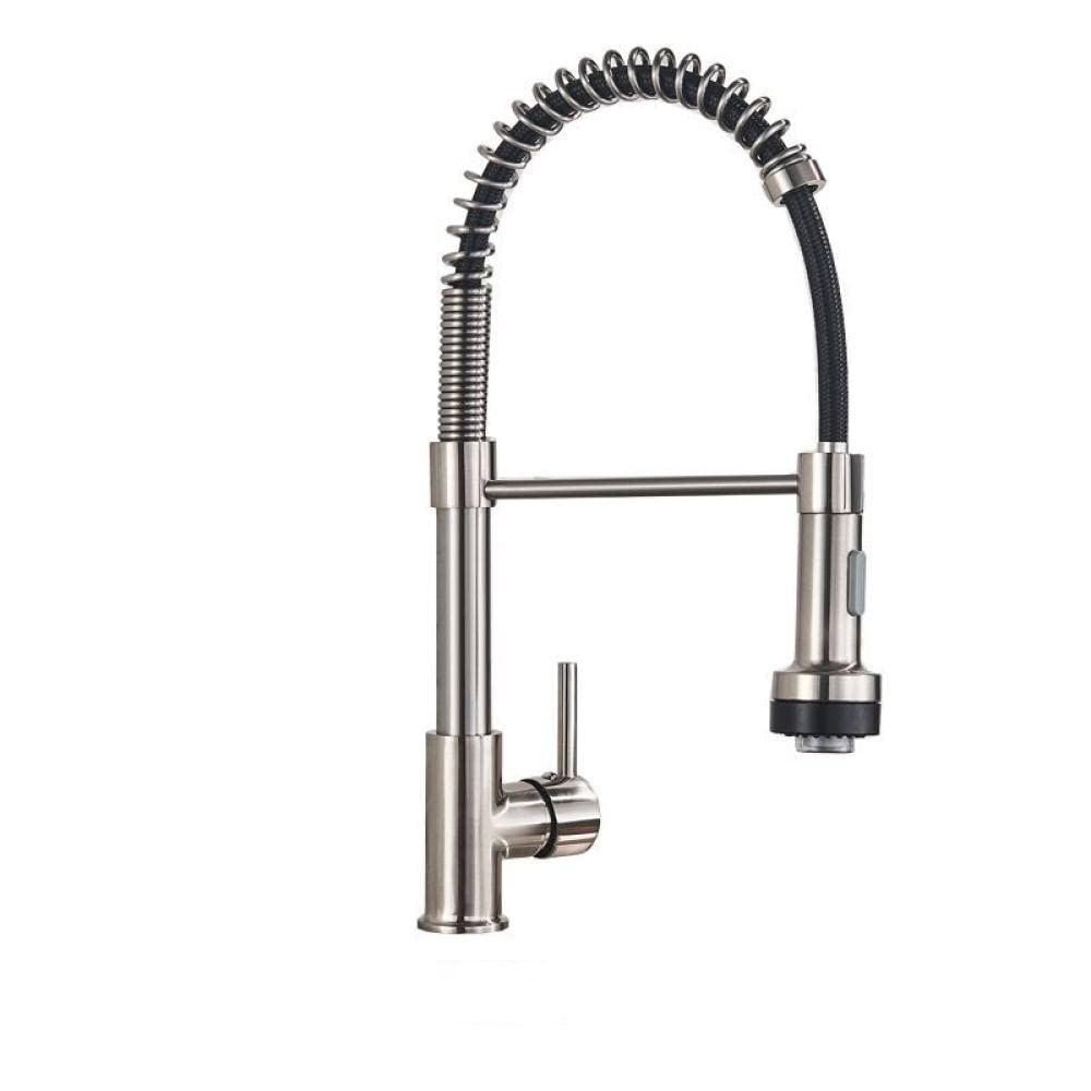 Robinet de cuisine pour évier profond résolvant le manque de flexibilité au lavage