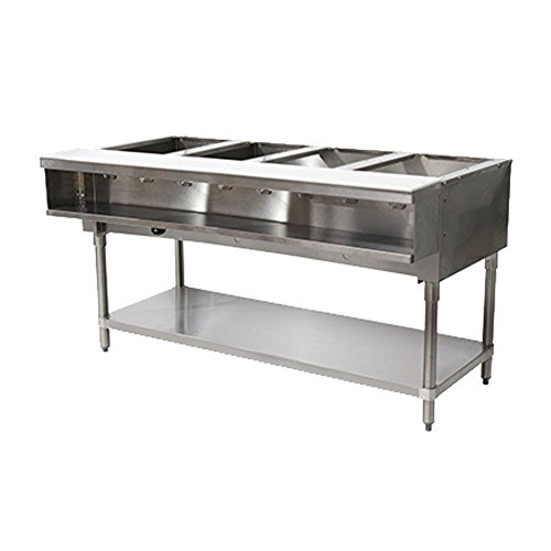 Advance Tabco WB-4G-NAT Natural Gas Water Bath Hot Food Table