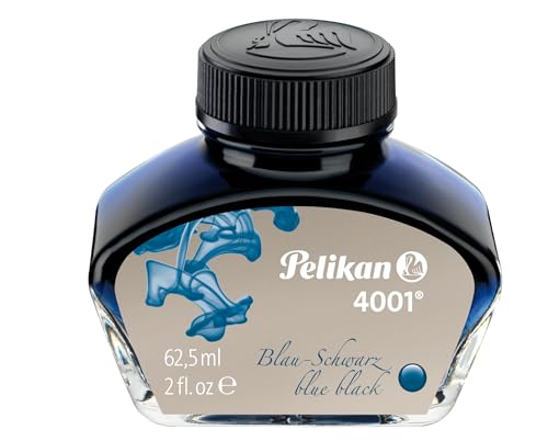 Pelikan Tintenglas Tinte 4001 Blau-Schwarz 62 5 ml 1 Glas