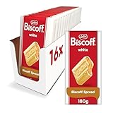 Lotus Biscoff Belgian White Chocolate, With Smooth Biscoff Cream, 16 Individually Wrapped 180g Bars, 2.9kg