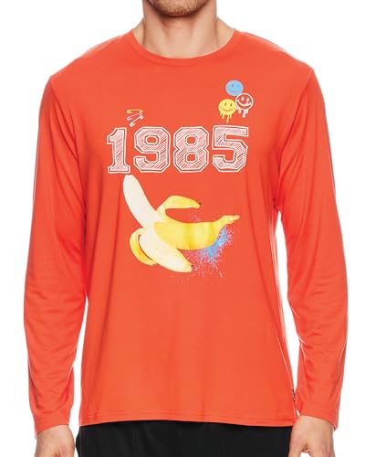 La Mejor Selección de Aca Joe los 5 mejores. 40 JOE BOXER - Camisa de manga larga ultrasuave, Cherry Tomato, M