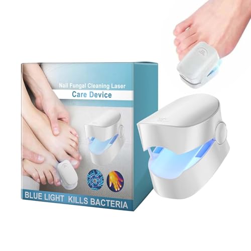 Dispositivo de limpieza de uñas, removedor de suciedad de uñas para uso doméstico, solución de decoloración de uñas de los pies, revitalizador de uñas portátil, dispositivo de lámpara de limpieza de