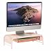 Mind Reader MESHMONSTA-PNK Metal Mesh Desk Drawer, Desktop Monitor Stand Organizer, Pink