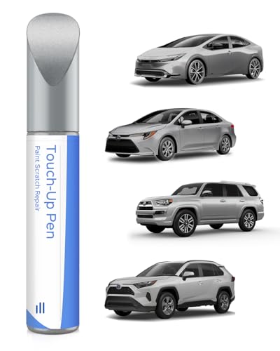 PARTS4EV 1F7 Classic Silver Metallic Touch Up Paint Compatible with