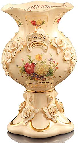 Vase en céramique stable pour protéger vos fleurs séchées et décorer votre salon