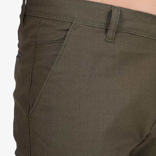 Image of Men's Regular Fit Linen Trousers | Slim Fit Lightweight Casual Pants | Stylish Dress Pants for Office or Travel | Premium Luxury Linen Trouser Pant with Breathable Comfort