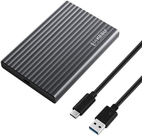 KESU 320GB Portable External Hard Drive Aluminum Alloy Type C USB3.1 HDD Storage Compatible for PC, Desktop, Laptop, Xbox One, Xbox 360, PS4