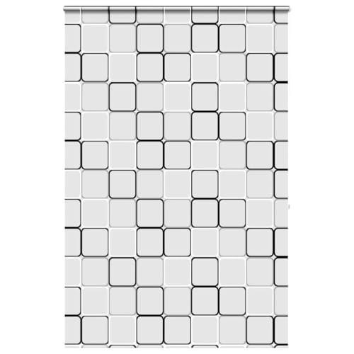 Store enrouleur pour salle de bain PEVA pare-soleil fenêtre de douche 160x240cm