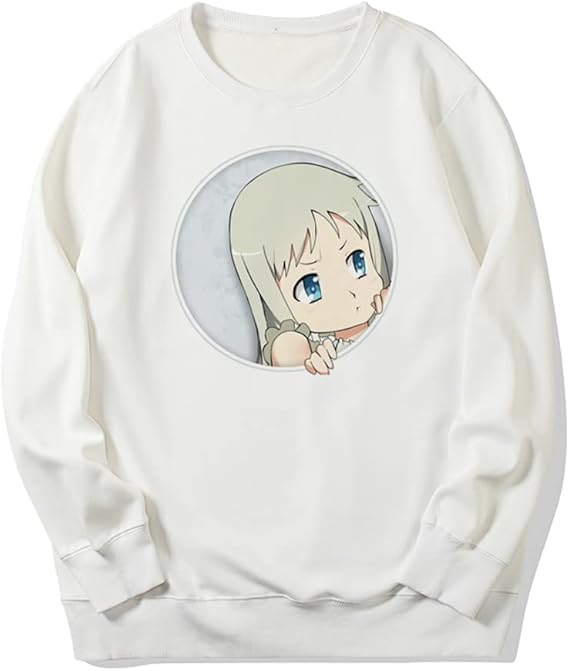 Amazon あの花 あの日見た花の名前を僕達はまだ知らない アニメ 漫画 流行 トレーナー スウェット メンズ レディース パーカー 秋冬服 プルオーバー 長袖 Tシャツ シャツ ファッション ゆったり おもしろパーカー トレーナー パーカー 通販