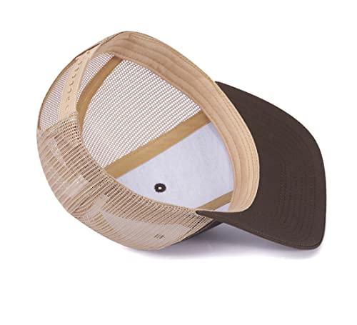 Image of Quanhaigou Trucker Hat - Mesh Snap Back - Unisex Adjustable Baseball Cap - Outdoor Hats for Men Women