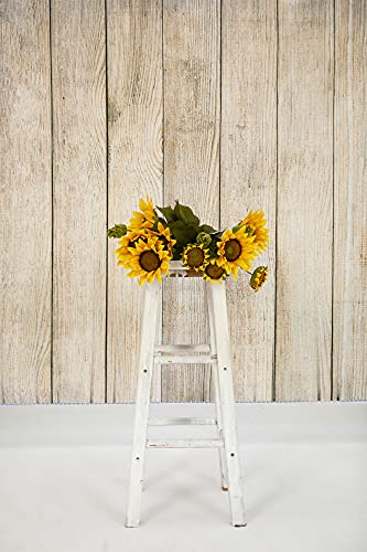 Kate 8X8Ft Retro Wood Backdrops For Photography Brown Wood Background Studio Photo Props #TOP3