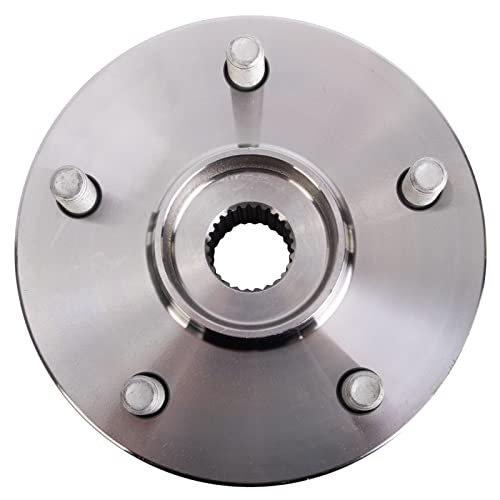 Image of TRQ Front Left and Right Wheel Bearing & Hub Assembly Set 2 Piece for 2019-2022 Lexus UX200 2019-2023 UX250h 2018-2022 Toyota C-HR