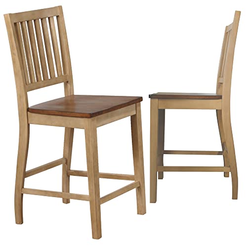 Butaco Sunset Trading Brook Slat Back, Juego de 2 miniatura 1