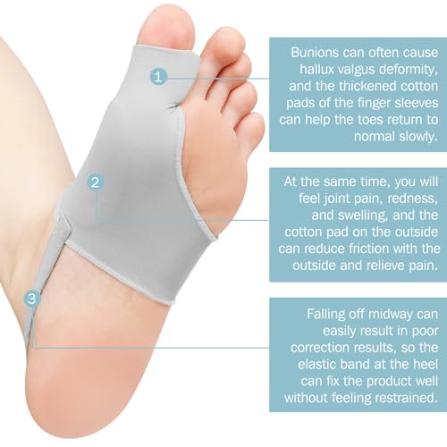image for sundpik 2PCS Bunion Corrector for Women & Men Big Toe, Big Toe Separat