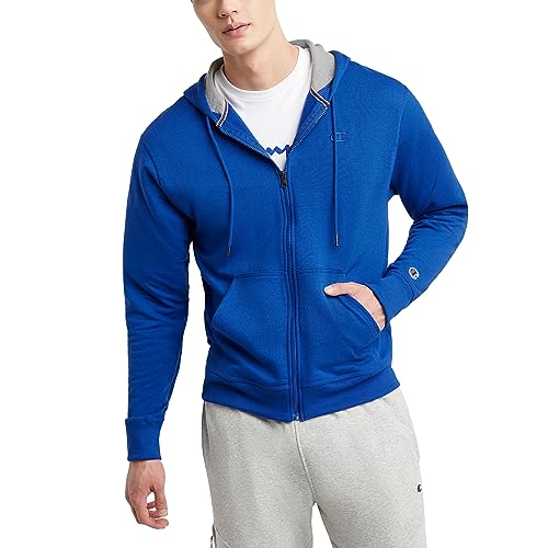 Sudadera Champion con cremallera de forro polar térmico y suave ajuste regular para invierno