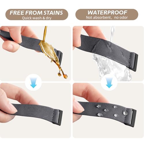 Image of Odbeai Stretchy Bands Compatible with Fitbit Versa 4 /Sense 2 /Sense /Versa 3