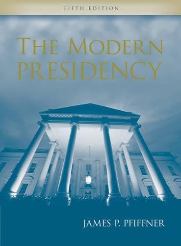 Buy The Modern Presidency — BookShops.in