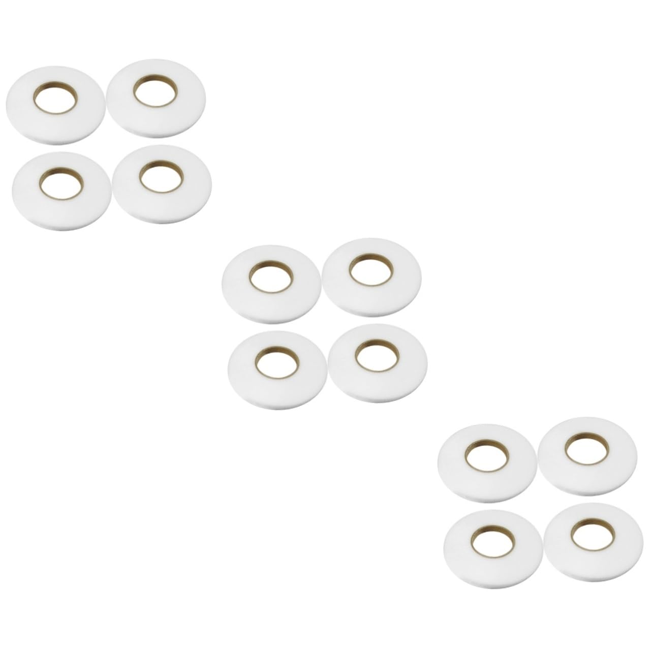 Tofficu 12rouleaux Ruban Adhésif Double Face Non Tissé Pour Vêtements De Blanc Pour Assemblage Renforcement Des Ourlets
