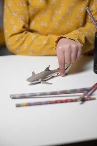 Papo, Realistic Blacktip Shark Figure, Ages 3+, Marine Life Collection, Educational Play Marine Predator - Image 2