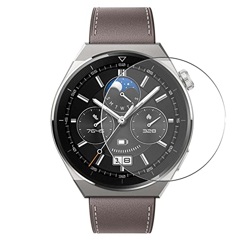 Puccy 3 Pack Screen Protector, compatible with HUAWEI WATCH GT3 PRO 46mm TPU Film Guard （ Not Tempered Glass Protectors）