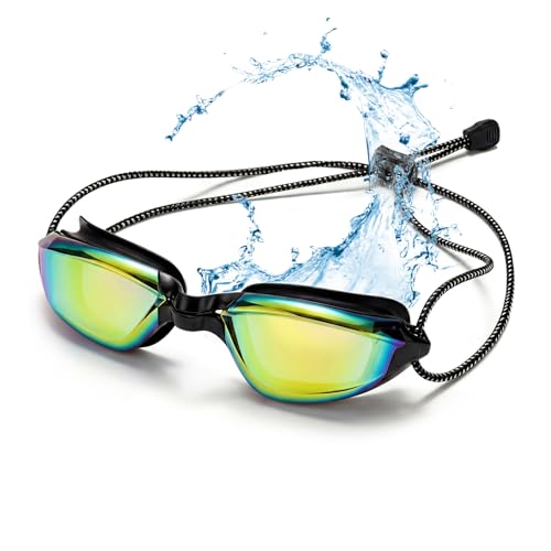 Image of Aegend Swim Goggles, Swimming Goggles No Leaking Full Protect Adult Youth