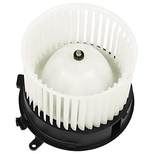 Image of AC Heater Blower Motor Assembly, Blower Motor with Fan Fit for 07-12 Sentra Tsuru, 08-13 Rogue, 14-15 Rogue Select, 27225EN000, 27225ET10A, 27225ET00A, Fit for Left Hand Drive