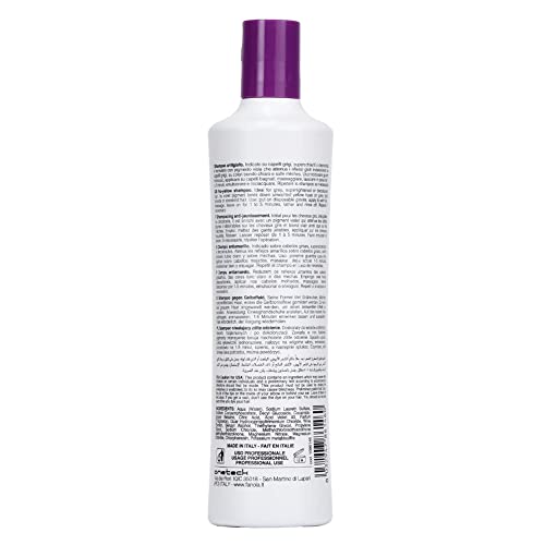 Fanola No Yellow Shampoo, Anti-Yellow Shampoo for Healthy and Vital Blonde Hair, Neutralizes Yellow Tones with Toning Action for Pre-Lightened, Highlighted and Grey Hair, 350 - Image 6