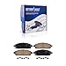 Detroit Axle - Brake Kit for 05-10 Jeep Grand Cherokee, 06-10 Commander Replacement 2005 2006 2007 2008 2009 2010 Disc Brake Rotors Ceramic Brakes Pads Front and Rear