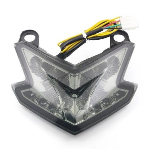 Luces de señal giro traseras para rutas nocturnas seguras en moto ZX6R y Z125