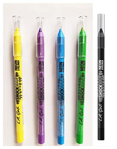 Prestige Biatta Shockwave Neon Eye Liner 4 Piece Pack