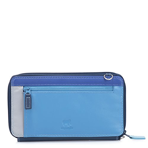 mywalit Zip Round Multi Purse with Shoulder Strap Wallet3