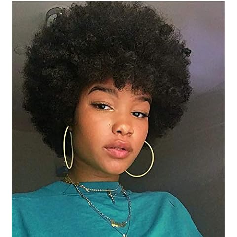 Xtrend 8 Inch Short Afro Kinky Curly Wig Cover