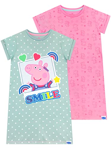 Peppa Pig Girls 2 Pack Nightdresses Multicolor 3T #TOP23