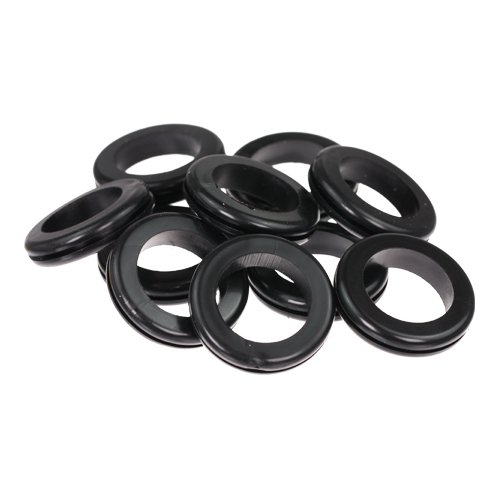 Preisvergleich Produktbild 10 x Kabeldurchführungstülle, Gummitülle, Kabeltülle, Kabelschutz, KD: 24,7mm ID: 32,0mm
