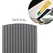 Gator Guards KeelShield Keel Guard - Helps Prevent Damage, Scars and Scratches - DIY Installation - Compatible with Fiberglass and Most Aluminum Boats - Made in the USA - 4’ to 12’ Lengths - Dark Gray
