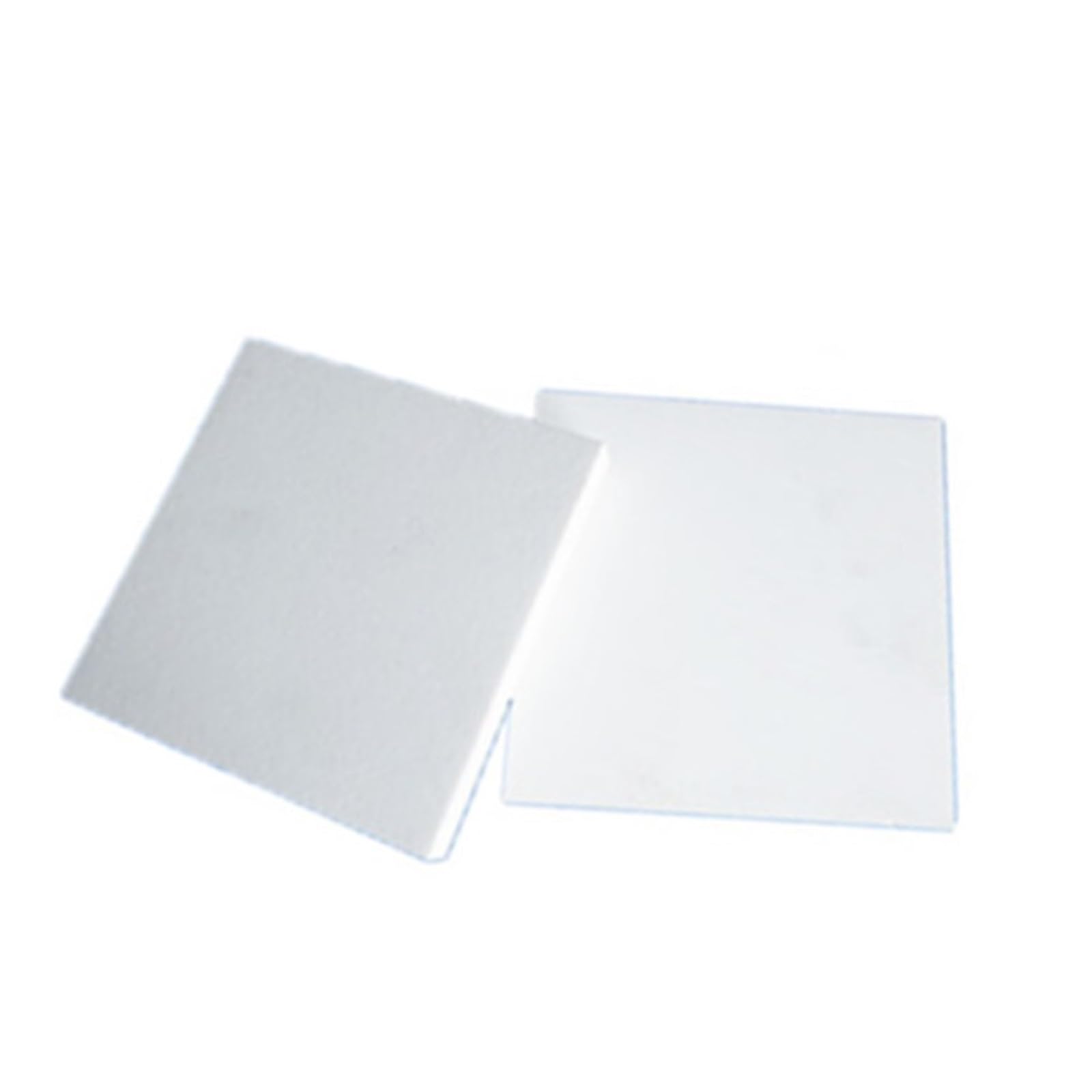 Placa de cerámica de disipación de calor 10 placas de cerámica alúmina 20 x 0,6 mm, láminas sustrato base fina óxido aluminio alta dureza