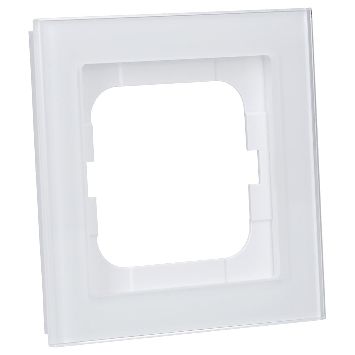 Busch-Jaeger 1721-280 plaque de finition pour remplacer un cache interrupteur jauni