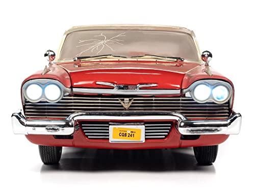 シボレーインパラ1958 Plymouth Fury 1:18 ROAD2RACEMODELS 1:18 1958 Plymouth Fury Christine częściowo