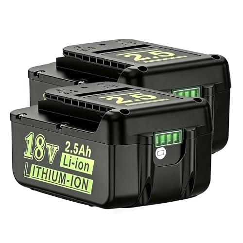 2x 18V 2.5Ah DREAMDASH Replacement Battery Compatible with Karcher Tool