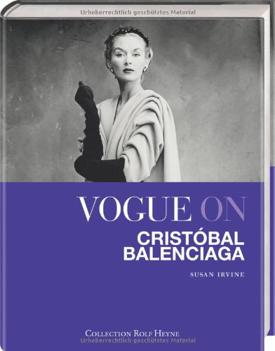 Preisvergleich Produktbild Vogue on Cristóbal Balenciaga