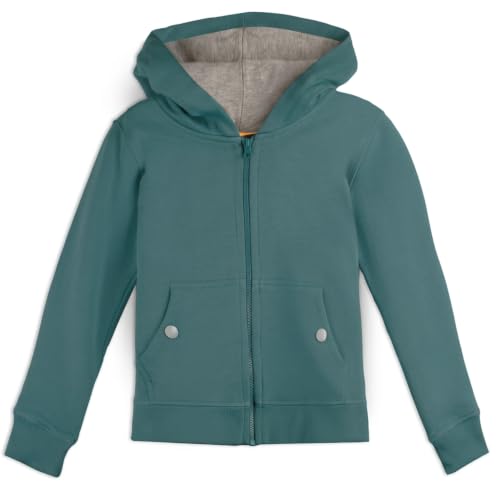 Image of Mightly Fleece Zip Hoodie | Boys & Girls' Organic Cotton Hooded Sweatshirts w /Pockets, Fair Trade Certified for Toddler&Kids
