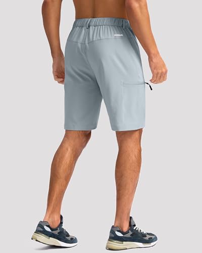 Image of G Gradual Men's Hiking Cargo Shorts 9 inch Quick Dry Lightweight with 4 Pockets