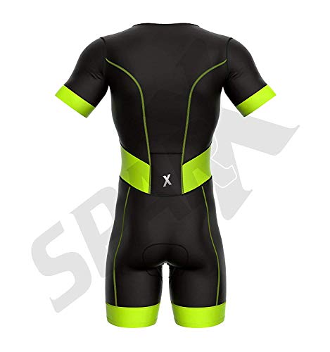 image for Sparx Sports Sparx Men Elite Aero Short Sleeve Triathlon Suit Skinsuit